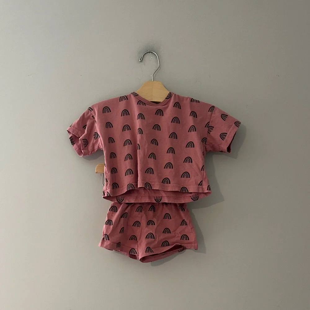 $41 ADD ON Indy + Pippa Pink Set 9-12M Zara Janie and‎ Jack